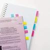 Post-it Film Sticky Notes Refill Heading Pink Yellow Blue 44 X 25 Mm 50 Sheets X 20 Pads 6801RN-K
