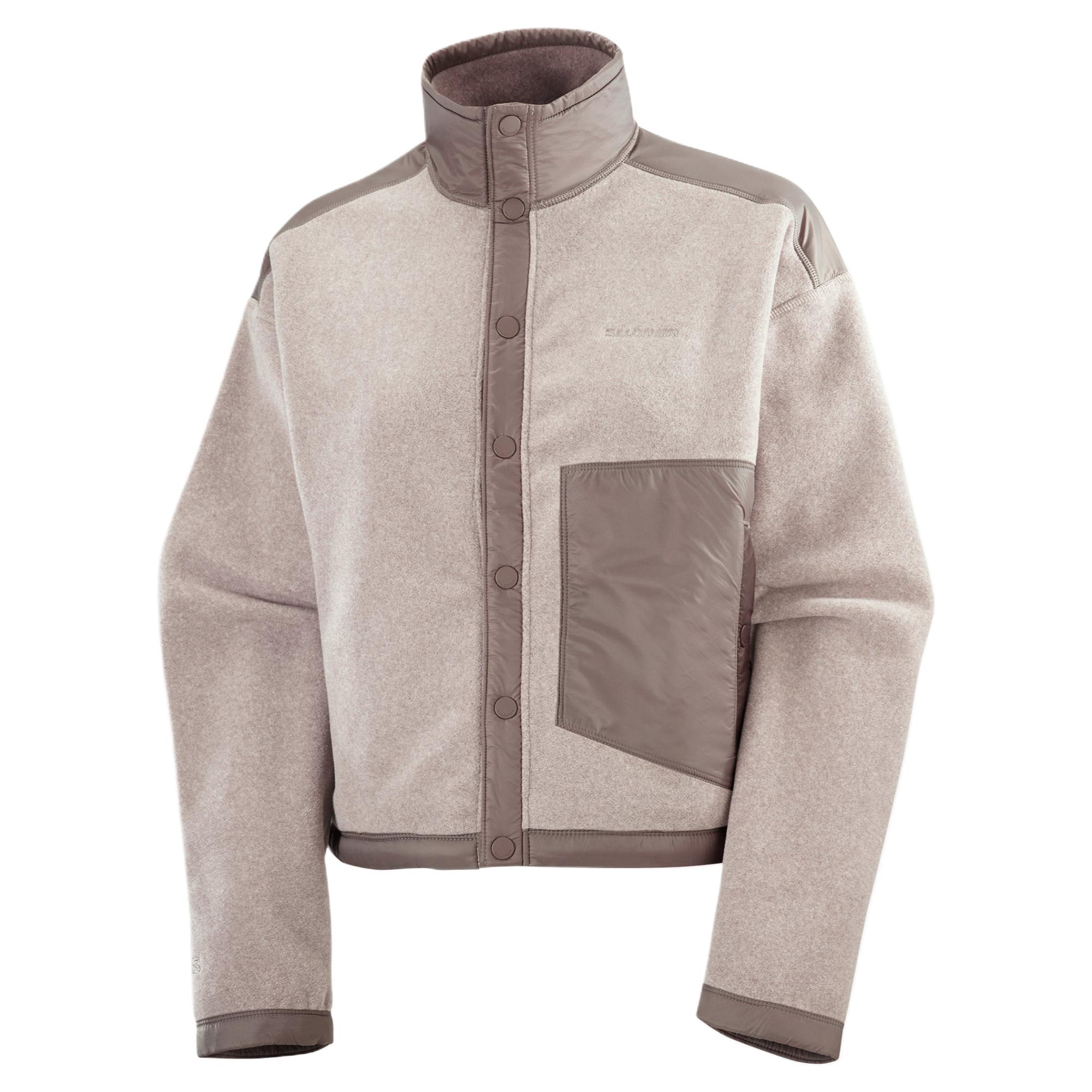 Salomon Chroma Fashionable Versatile Comfortable Fleece Jacket Women Jacket C26224 M