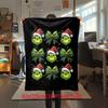 Christmas Gift Comedy Movie How the Grinch Stole Christmas blanket home warming, four season bed decoration sofa cover flannel throwing blanket K22