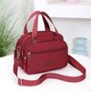 Multiple Compartments Women's Small Handbag Solid Color Handbag Large Capacity Shoulder Bags Crossbody Bag