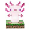 Officially Licensed Minecraft Axolotl Desk Light by Paladone, a Freestanding Game Room Decor and Collectible Night Light Gift Accessory for Boys and G