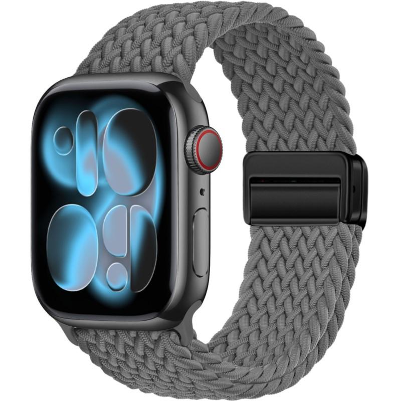 Case+Braided Strap For Apple Watch Bands 40mm 45mm 41mm 44mm 46mm 42mm magnetic correa Bracelet iWatch series se 3 6 7 8 9 10 11