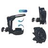 1Pcs Universal Foldable Retractable Multi Purpose Water Cup Holder For Motorcycle Bike Atv Scooter Handlebar Drink Bottle Mount