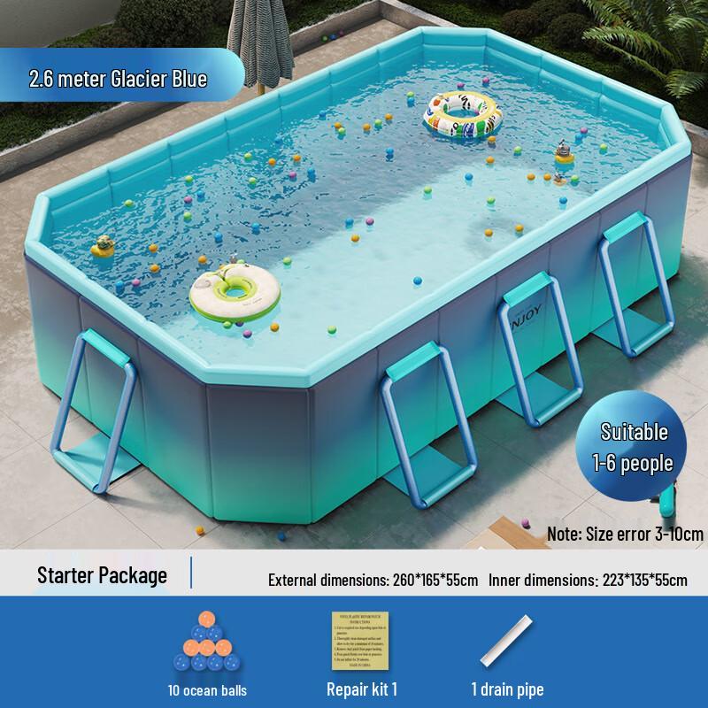 Qianyu Instant Setup Family Swimming Pool with Slide