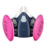 7502 Industrial Silicone Dust Mask with 2097 P100 Filter for Welders