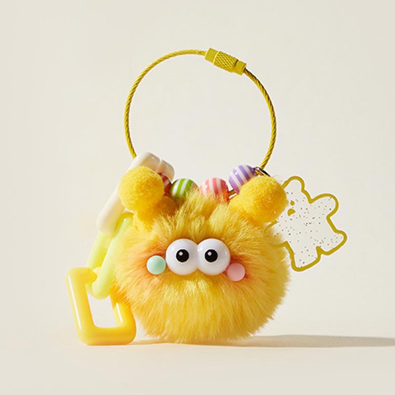 Charming Ladybug Blush Plush Keychain and Ornament