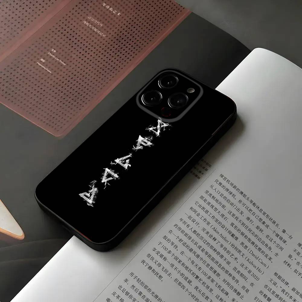 Game The R-Witcher Phone Case For Iphone 16 15 11 13 14 Pro Max 7 8 Plus X Xr Xs Max 12mini Black Shell Cover Case