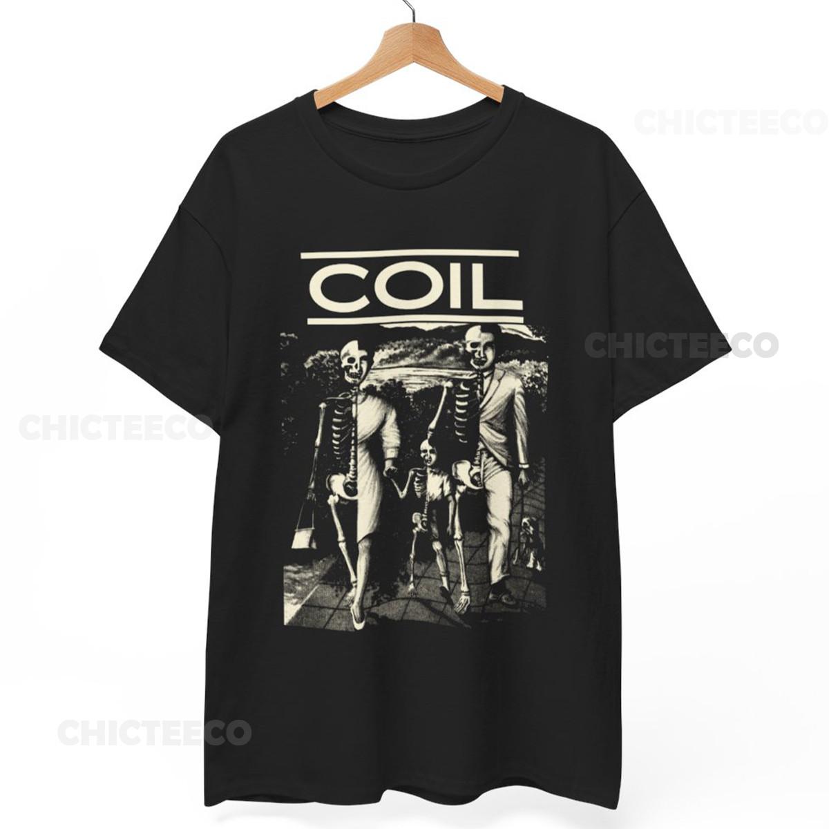 

26 COIL Shirt Unnatural History Coil Tshirt Throbbing Gristle Psychic TV Nurse Unisex T-Shirt XXXL