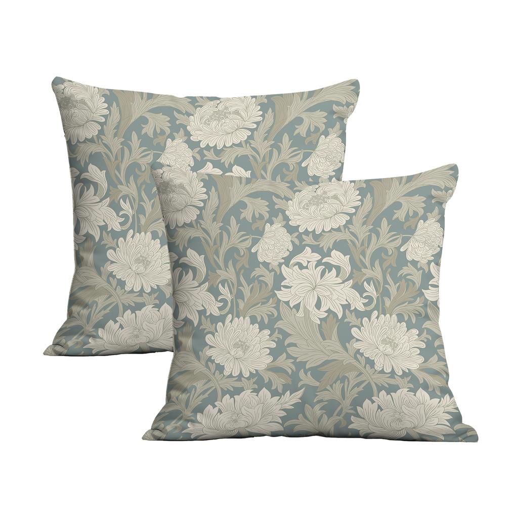 New Creative European Retro Floral Pillowcase Double-sided Printed Home Cushion Pillowcase Multiple Styles Available