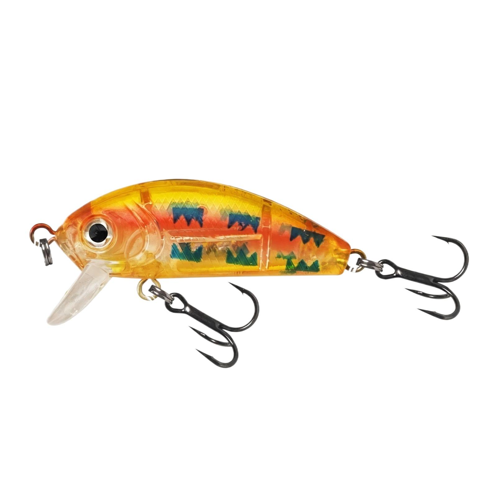 

Fishing Lure Hard Bait 5cm 5g Surface Micro Crankbait Short Lip Minnow Plastic Imitation Bait for Freshwater and Saltwater Fishing one size жовтий