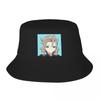 New Custom Genshin Impact Albedo Bucket Hat Women Unisex Anime Game Outdoor Sun Summer Camping Fishing Cap