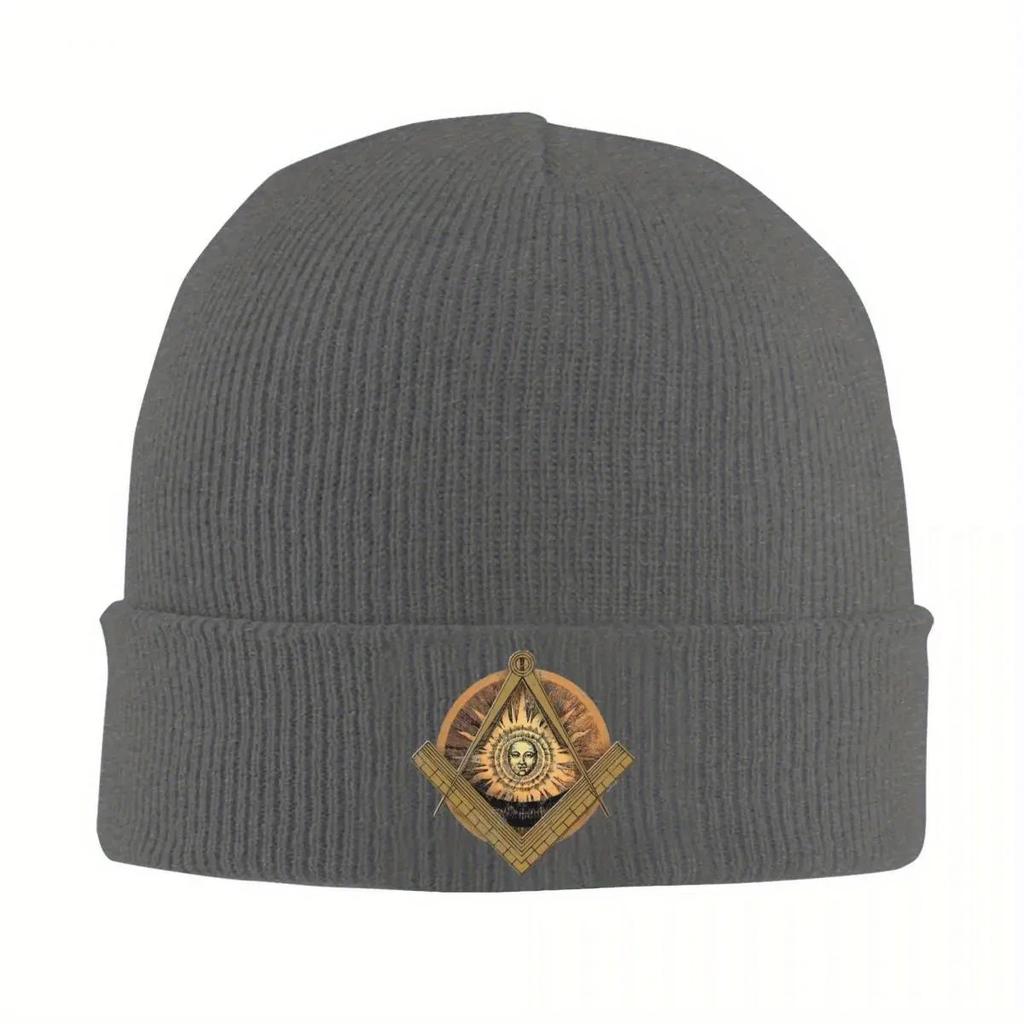 Sheriff Labrador Warm Knitted Cap Fashion Bonnet Hat Autumn Winter Outdoor Beanies Hats for Unisex Women Adult