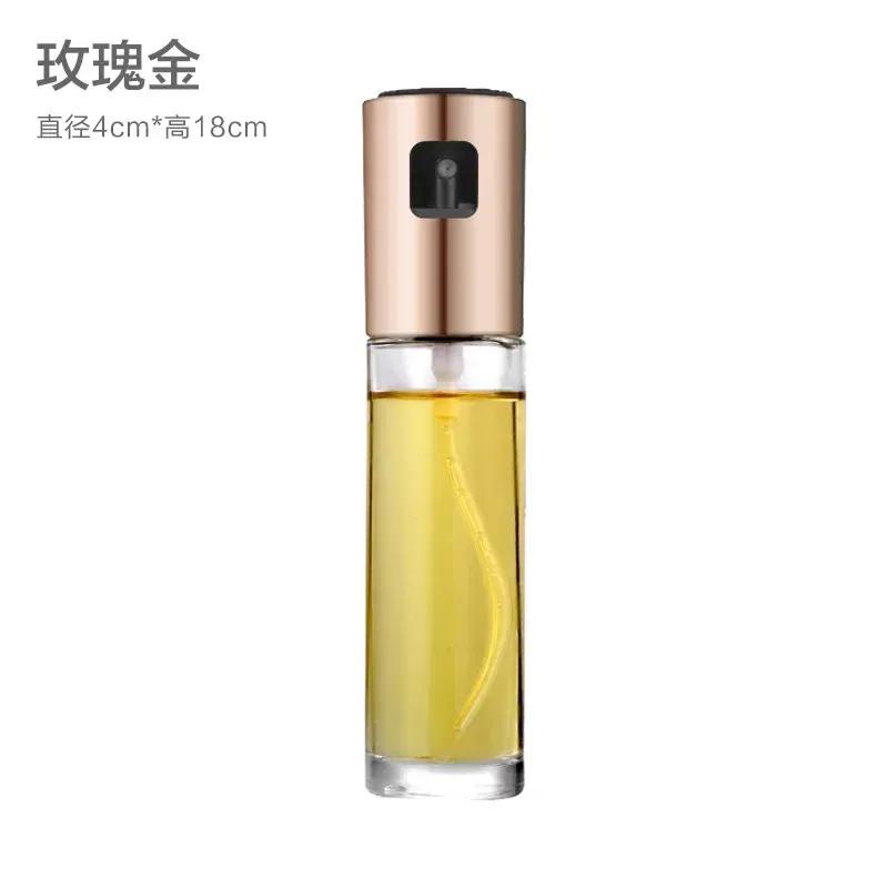

NEW Oil Spray Bottle Pulverizador Aceite Dispenser Sprayer Olive Kitchen Accessories Gadget Cooking Bbq Barbacoa Tools Utensils Sets rose gold