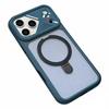 Magnetic Suction Bracket Is Suitable for Apple 17promax Mobile Phone Case 15 Mecha Frame iPhone16 Matte AI Button Case.