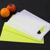 Flexible PP Plastic Non-slip Hang Hole Cutting Board Food Slice Cut Chopping Block Kitchen Cooking Tools.