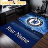 Custom Name Chelsea Fc Champions League  Rug, Office Rug, Chair Rug, Carpet for Living Rooms, Doormat Game Rug Home Decor Christmas Gifts