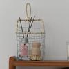 Handmade Hanging Storage Basket Metal Cabinet Storage Basket  Home Room Decor Accessories
