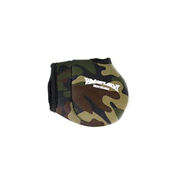 

Water Land Baitcasting Reel Cover for Green Camo Right-Handed Fishing,