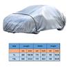 Vehicle Cover Full Body Protection Waterproof Dustproof UV Resistant Universal Heavy Duty Vehicle Protector for Parking