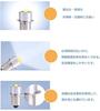 Atyhao Flashlight LED Replacement Bulb for Maglite, 6-24V 5W LED-P13.5S, 200 Lumens, High Output, Long Lifespan, Universal Replacement Bulb (2-Pack)