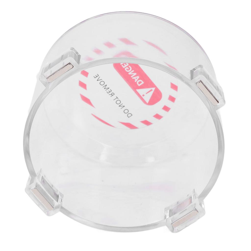 Magnetic Emergency Stop Button Cover Round Transparent Push Button Switch Guard for Industrial Contr