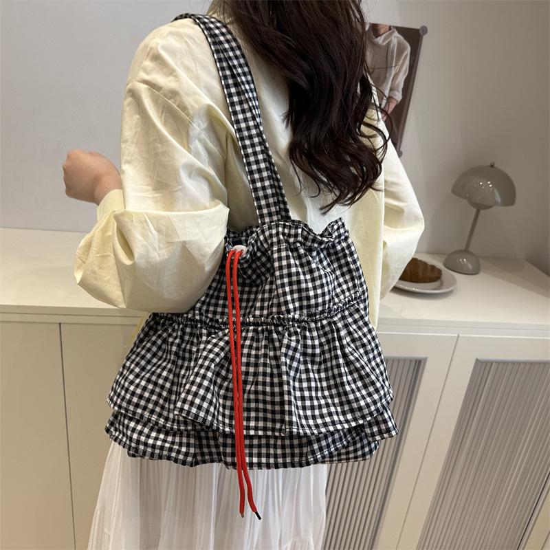 Стильна жіноча сумка Color Block: Нішевий Дизайн, Велика Місткість, Універсальна Повсякденна Сумка-Тоут на Плече.