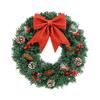 Artificial Wreath for Front Door Party Table Centerpieces Light up Christmas Wreath for Indoor and Outdoor Decoration