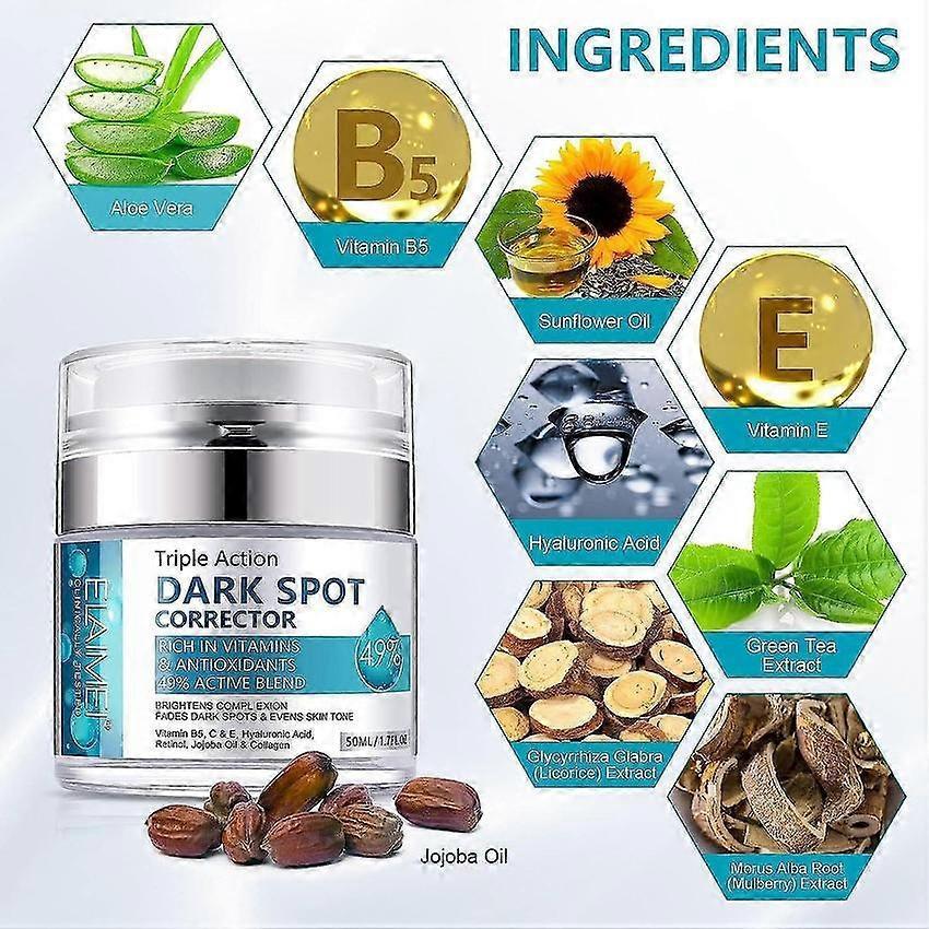 Dark Spot Corrector Cream 50ml for Face Pigmentation Freckles Chloasma Sun Spots