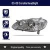 Toyota Corolla Headlight Lampshade Housing for Ages 3-15 - High/Low Beam Front Lighting