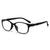 2 Pairs of  Lightweight Square Frame Reading Glasses