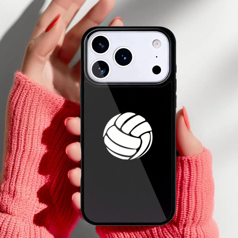 Volleyball Sport soft Phone Case for iPhone 17 Air 16e 15 14 13 Pro Max Back Cover for 12 11 Pro Coque
