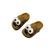 Retro Cartoon Kids' Non-Slip Closed-Toe Birkenstock Slippers with Thick Sole