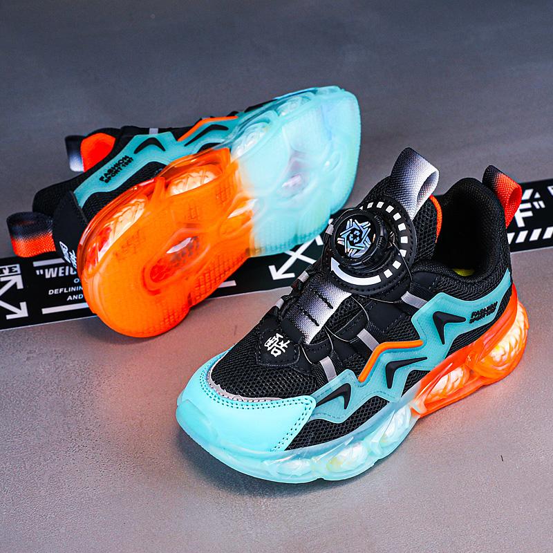 Adidași de copii casual cu plasă respirabilă, pantofi plați de mers, pantofi de tenis la modă pentru fete, pantofi sport pentru copii pentru băiat