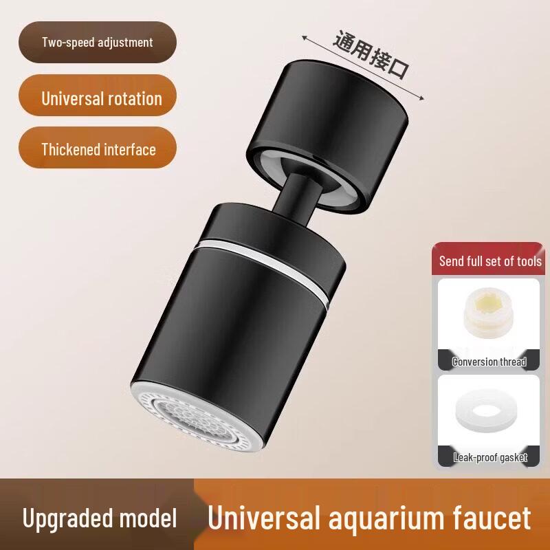 Universal Rotatable Kitchen Faucet Extender with Filter