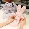 Ear Trend Pull Bunny Plush Toy Stretchable Ears Decorative Keyring Gift Festival
