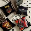 JJudas Priests Heavy Metal Band Pillow Cushion Cover Pillowcase Living Room Sofa Home Decor Customized