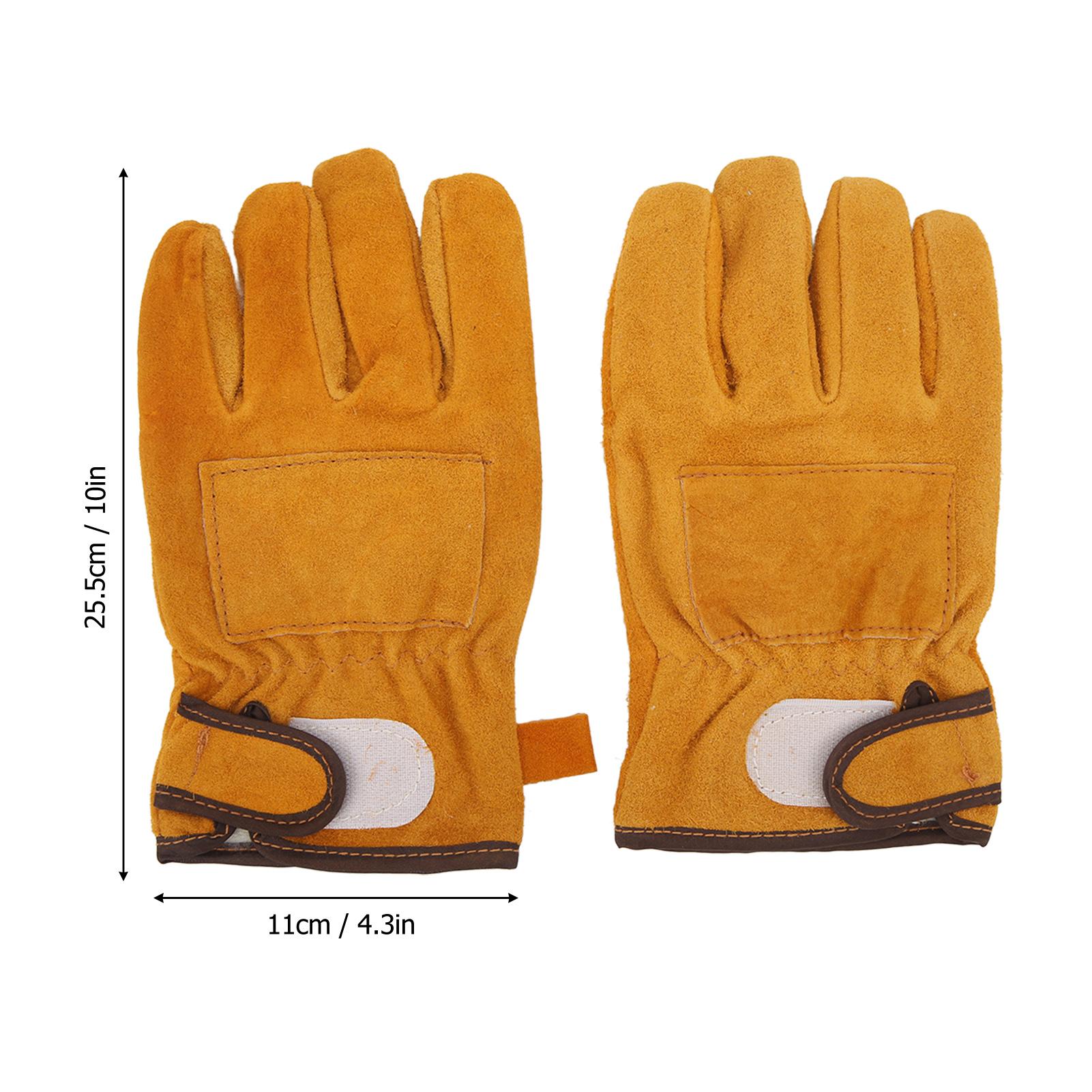 

1 Pair of Heat Resistant Gloves proof Flame Retardant Non Scalding for BBQ Grill Short