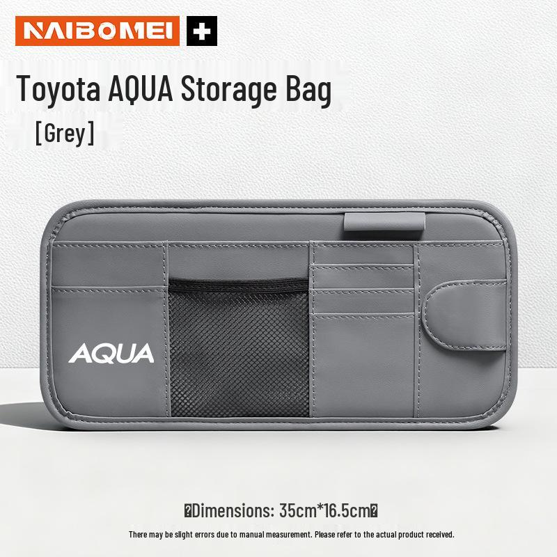 Toyota AQUA Car Sun Visor Multifunctional Storage Clip & Decorative Card Holder