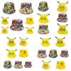 Cartoon Pikachu Fisherman Hat For Kids And Parents Cute Outdoor Sun Hat