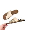 Niche flat-bottomed retro cover toe cool slippers women's shoes summer wear 2025 new summer soft-soled beach sandals