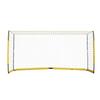 VEVOR Soccer Goal 3.6 X 1.8 M Soccer Net for Backyard Collapsible Base Yellow, Portable & Quick Setup, with Metal Base, Carry Bag, Ground Stakes