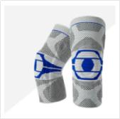 

1 Pair Knee Pads Patella Medial Meniscus Compression Protection Knitting Running Outdoor Basket Guard Sports As Well As Workout Brace серый