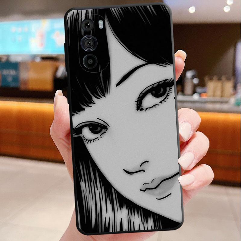 

Phone Case For Motorola Edge 50 40 Pro 60 50 40 30 Ultra Neo Fusion G85 G72 G53 G54 G84 G13 G32 Horror manga Tomie Junji Ito Moto G32