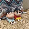 Crayon Shin-chan Lazy Phone Holder - Cute Cartoon Anime Desktop Ornament & Trendy Figure