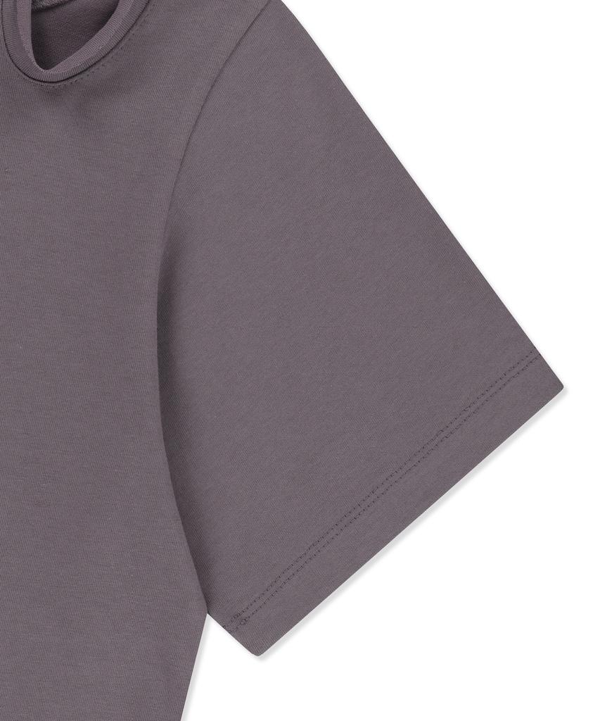 BROWNBREATH W Cut Out Tee - Lavender