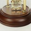 Luxury Gold Table Clock Desktop Clock Office Desk Clock Watches Crystal Rotating Home Decoration Living Room Bedroom Ornaments