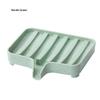 Soap Dish With Drain Soap Tray Shower Soap Storage Bathroom Accessories Multipurpose Household Soap Drain Rack