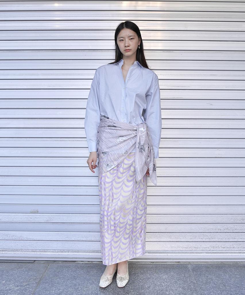 Nuanu Pumila Long Skirt_Lavender