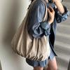 New Suede Tote Bag Women's Retro Matte Shoulder Bag High-end Large-capacity Commuting Versatile Shopper Handbags