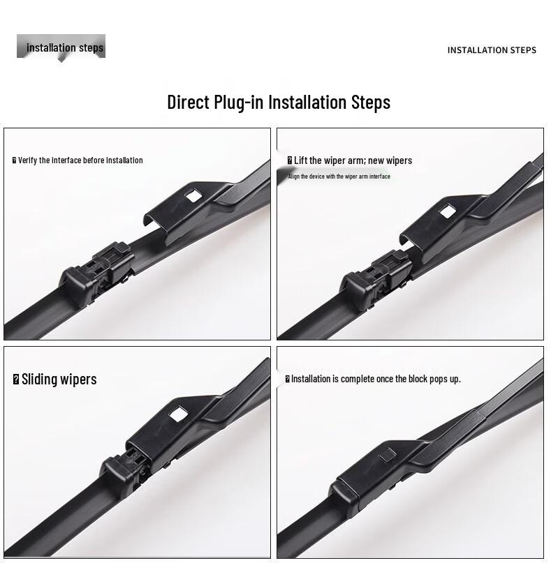 Frameless Front Wiper Blade for 2022 Changan UNI-V